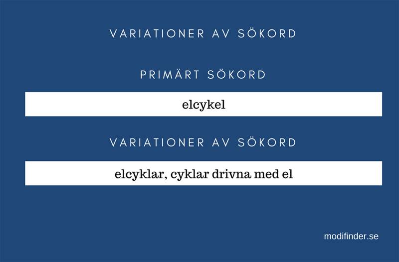 variationer av sokord