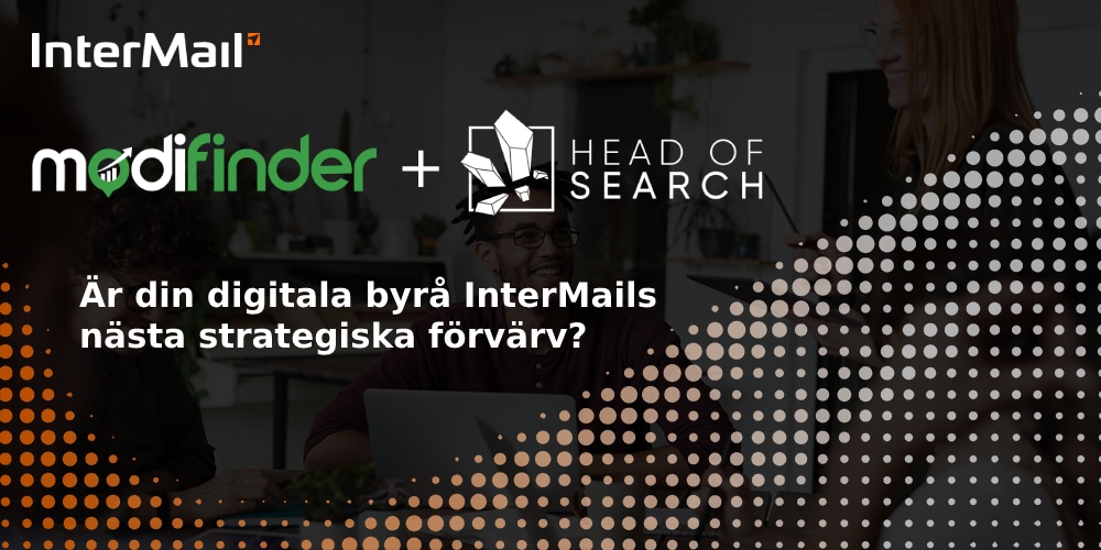 Modifinder och Head of Search - Numera en del av InterMail Sverige
